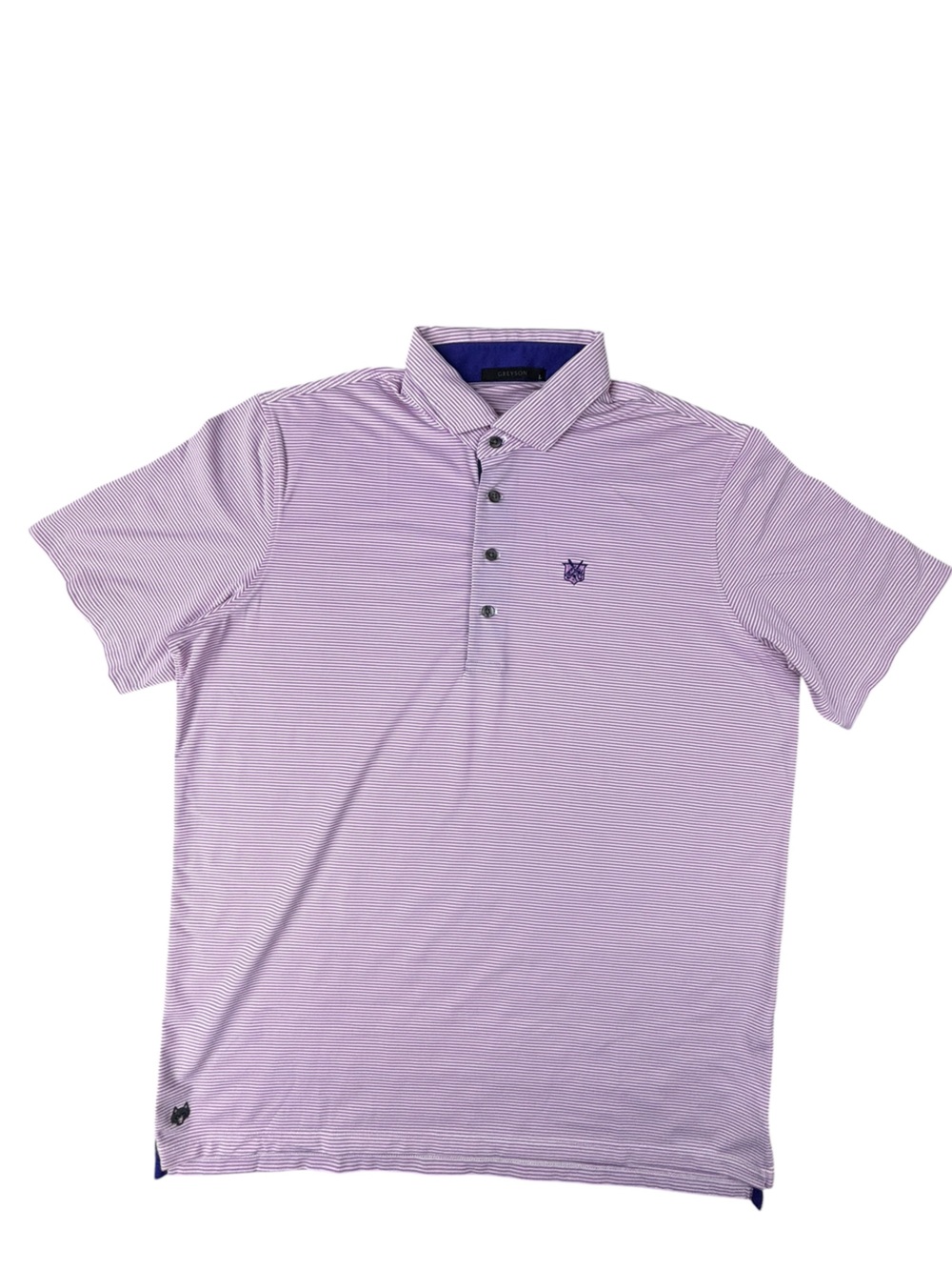 Greyson | Saranac Striped Polo | Large | Excellent condition!!